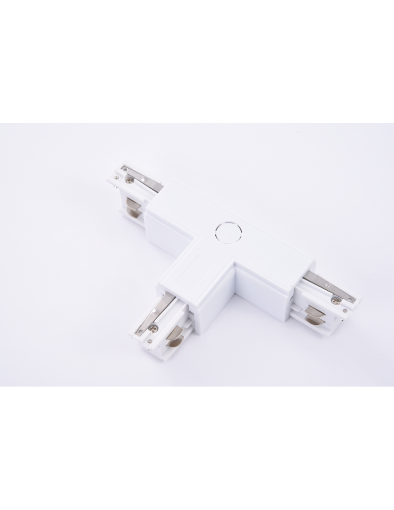 Azzardo TRACK 3LINE T CONNECTOR RIGHT WH Łącznik T Prawy z Możliwością Wpięcia Zasilania do Szyny 3 fazowej Biały AZ4277