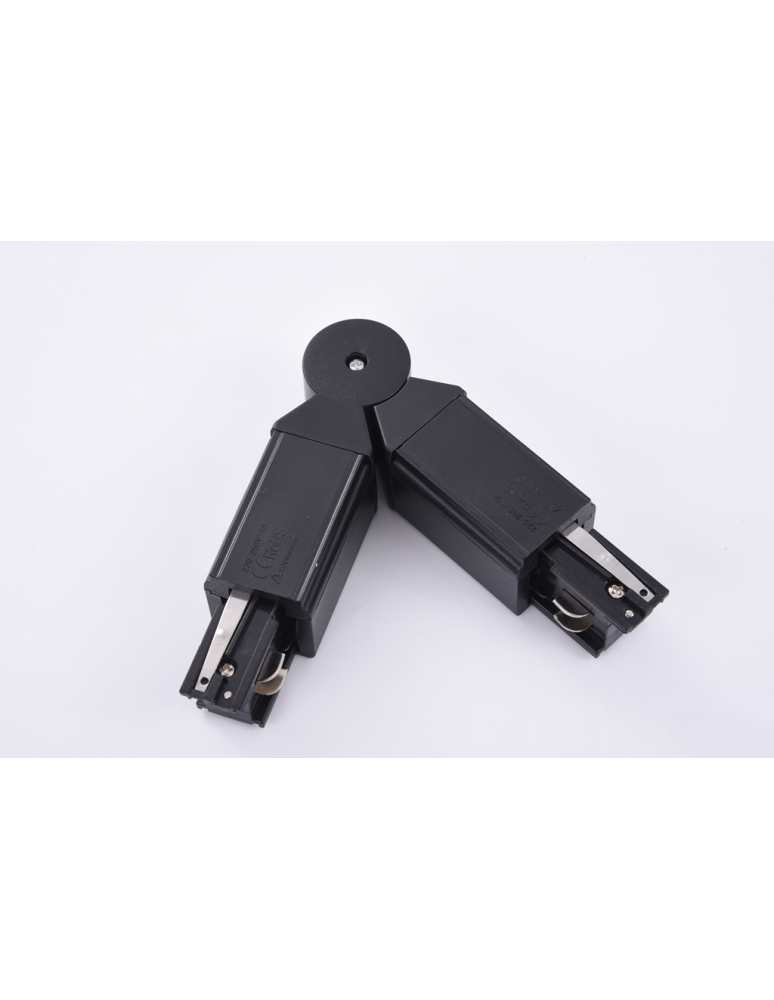 Azzardo TRACK 3LINE ADJUSTABLE CONNECTOR BK Łącznik Regulowany do Szyny 3 fazowej Czarny AZ4286