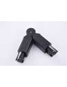 Azzardo TRACK 3LINE ADJUSTABLE CONNECTOR BK Łącznik Regulowany do Szyny 3 fazowej Czarny AZ4286