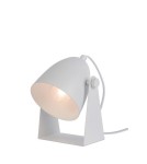 Lampy stołowe loftowe - industrialne - Lucide CHAGO Biurkowa E14 13/15/19cm White 45564/01/31 - produkt 1