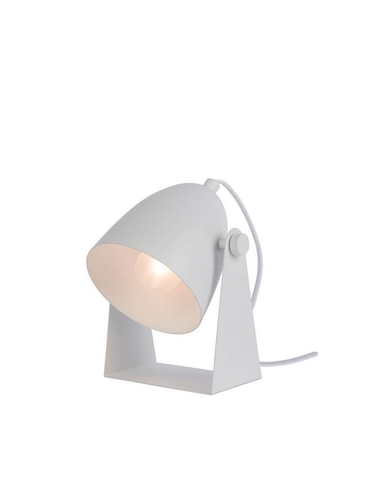 Lucide CHAGO Biurkowa E14 13/15/19cm White 45564/01/31