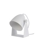 Lampy stołowe loftowe - industrialne - Lucide CHAGO Biurkowa E14 13/15/19cm White 45564/01/31 - produkt 3