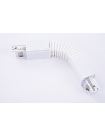 Azzardo TRACK 3LINE FLEXIBLE CONNECTOR WH Łącznik Giętki do Szyny 3 fazowej Biały AZ4281