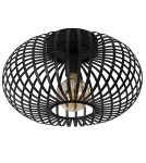 Lampy sufitowe - Lucide MANUELA Plafon Light 1xE27 40cm Czarny 78174/40/30 - produkt 3
