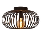 Lampy sufitowe - Lucide MANUELA Plafon Light 1xE27 40cm Czarny 78174/40/30 - produkt 4