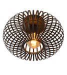 Lampy sufitowe - Lucide MANUELA Plafon Light 1xE27 40cm Czarny 78174/40/30 - produkt 5