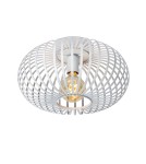 Lampy sufitowe - Lucide MANUELA Plafon Light 1xE27 ?40cm Biały 78174/40/31 - produkt 2