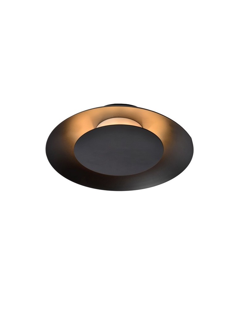 Lucide FOSKAL Plafon Light LED 6W ?21.5cm Black 79177/06/30