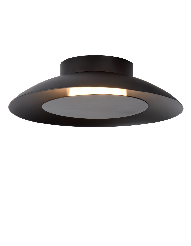 Lucide FOSKAL Plafon Light LED 6W ?21.5cm Black 79177/06/30