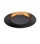 Lampy sufitowe - Lucide FOSKAL Plafon Light LED 12W ?34.5cm Black 79177/12/30 - produkt 1