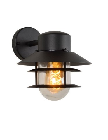 Lucide ZICO Ścienna IP44 1x E27 - Czarny 11874/01/30 - produkt 2