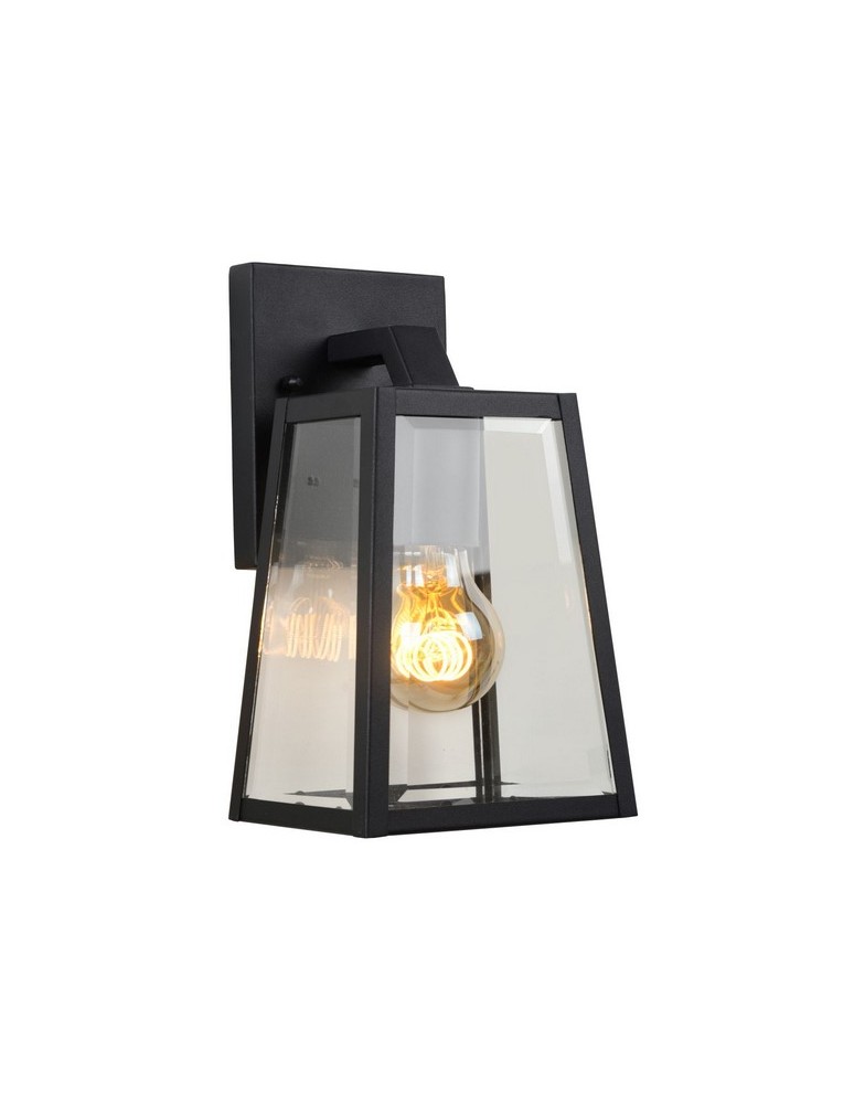 Lucide MATSLOT Ścienna IP23 E27 H25cm Czarny 29828/01/30
