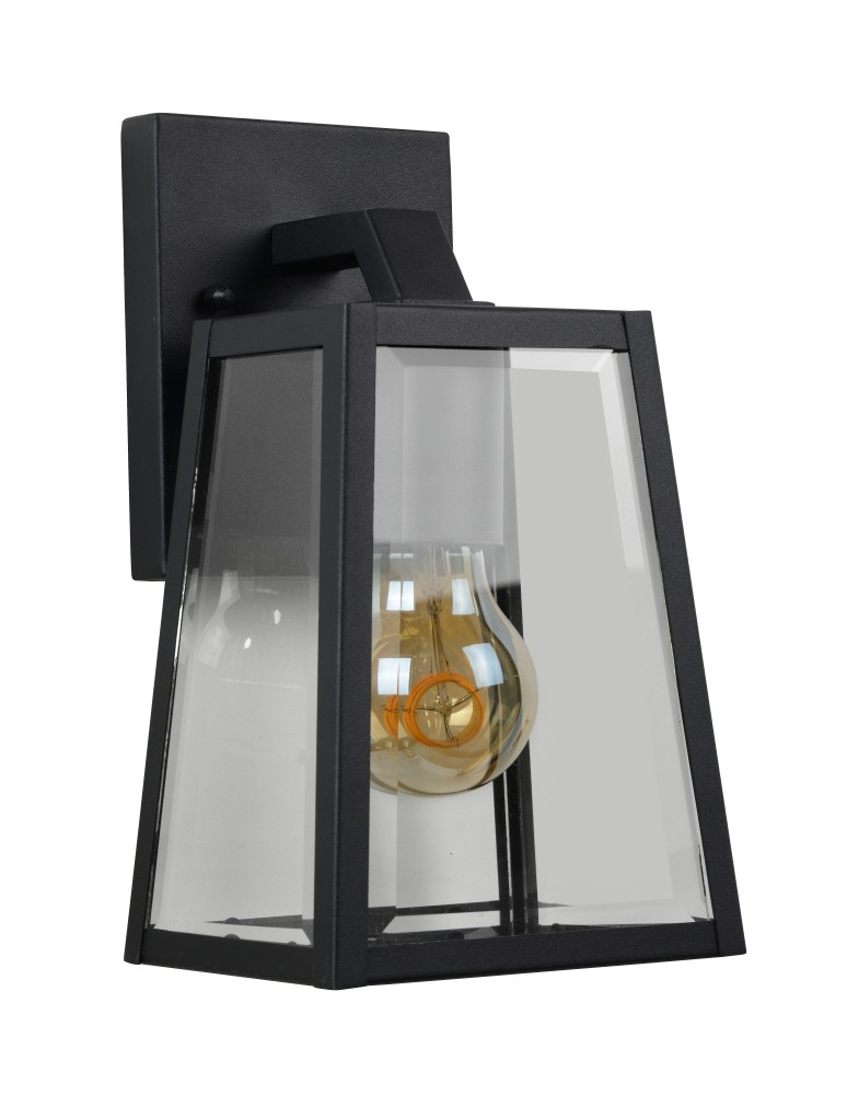 Lucide MATSLOT Ścienna IP23 E27 H25cm Czarny 29828/01/30