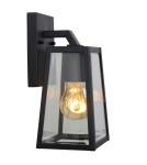 Kinkiety zewnętrzne - Lucide MATSLOT Ścienna IP23 E27 H25cm Czarny 29828/01/30 - produkt 4