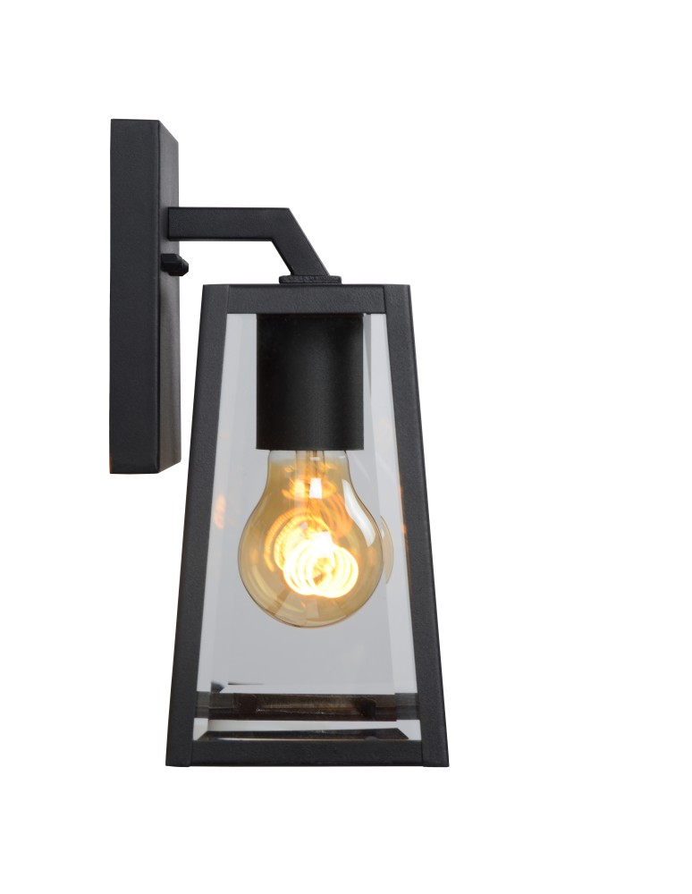 Lucide MATSLOT Ścienna IP23 E27 H25cm Czarny 29828/01/30