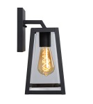 Kinkiety zewnętrzne - Lucide MATSLOT Ścienna IP23 E27 H31cm Czarny 29829/01/30 - produkt 5