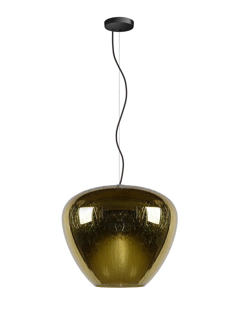 Lampy wiszące - Lucide SOUFIAN Wisząca 1x E27 H153cm D40cm Zielony 70478/40/01 - produkt kolory-swiatla.pl 1
