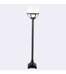 Lampy ogrodowe stojące - Norlys Bolonia Stojąca 117cm 1xE27 IP65 Czarny 315B - produkt 1