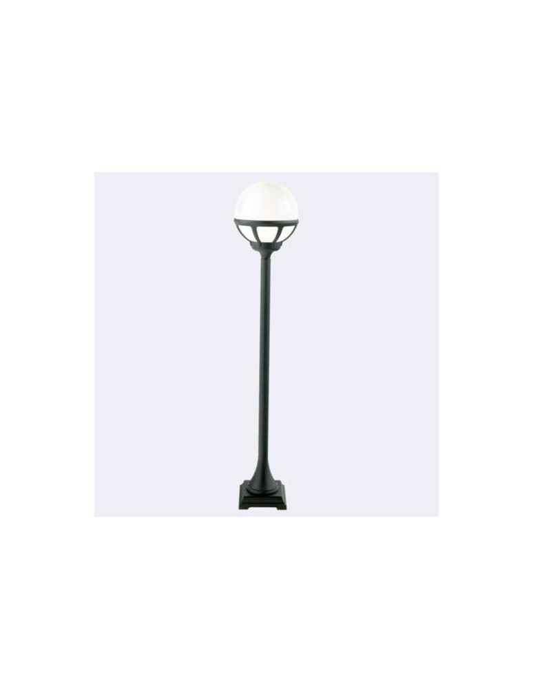 Lampy ogrodowe stojące - Norlys Bolonia Stojąca 117cm 1xE27 IP65 Czarny 315B - produkt kolory-swiatla.pl 1