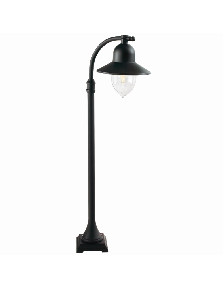 Lampy ogrodowe stojące - Norlys Como Stojąca 110cm 1xE27 IP65 Czarny 375B - produkt kolory-swiatla.pl 1
