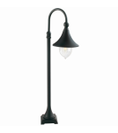Lampy ogrodowe stojące - Norlys Floirencja Stojąca 112cm 1xE27 IP65 Czarny 805B - product 1