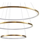 Step Into Design Lampa wisząca CIRCLE SLIM 40+60+80 LED złoty 40 cm + 60 cm + 80 cm ST-10112P-3 Step Into Design Lampa wisząca CIRCLE SLIM 40+60+80 LED złoty 40 cm + 60 cm + 80 cm ST-10112P-3