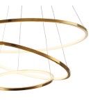 Step Into Design Lampa wisząca CIRCLE SLIM 40+60+80 LED złoty 40 cm + 60 cm + 80 cm ST-10112P-3 Step Into Design Lampa wisząca CIRCLE SLIM 40+60+80 LED złoty 40 cm + 60 cm + 80 cm ST-10112P-3