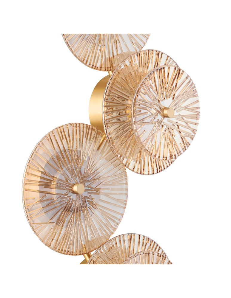 Step Into Design Lampa ścienna LUXIO-4 LED bursztynowa 32 cm ST-3315-4 copper Step Into Design Lampa ścienna LUXIO-4 LED bursztynowa 32 cm ST-3315-4 copper
