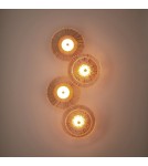 Step Into Design Lampa ścienna LUXIO-4 LED bursztynowa 32 cm ST-3315-4 copper Step Into Design Lampa ścienna LUXIO-4 LED bursztynowa 32 cm ST-3315-4 copper