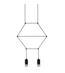 Lampy wiszące designerskie -  Step Into Design Lampa wisząca LINEA-2 czarna 35 cm ST-5961-2 - product 3