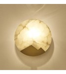 Step Into Design Lampa ścienna MARMO biały marmum i mosiądz 20cm ST-3961 Step Into Design Lampa ścienna MARMO biały marmum i mosiądz 20cm ST-3961