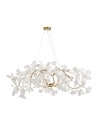  Step Into Design Lampa wisząca BOTANIKA WAVE złoto biała 135 cm XY080P-120