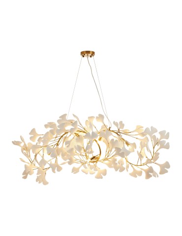 Step Into Design Lampa wisząca BOTANIKA WAVE złoto biała 135 cm XY080P-120 - product 2