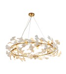 Step Into Design Lampa wisząca BOTANIKA złoto biała 100 cm XY080P-100 Step Into Design Lampa wisząca BOTANIKA złoto biała 100 cm XY080P-100