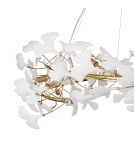 Step Into Design Lampa wisząca BOTANIKA złoto biała 100 cm XY080P-100 Step Into Design Lampa wisząca BOTANIKA złoto biała 100 cm XY080P-100