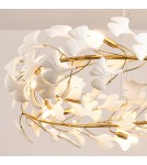 Step Into Design Lampa wisząca BOTANIKA złoto biała 100 cm XY080P-100 Step Into Design Lampa wisząca BOTANIKA złoto biała 100 cm XY080P-100