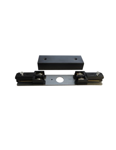 Azzardo TRACK 1-LINE STRAIGHT CONNECTOR POWER BK Podłączenie Zasilania dla Szyn 1 fazowych Czarny Mat AZ5567 - product 2