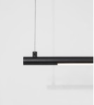 Lampy wiszące nad biurko - Luces Exclusivas BUGA Wisząca LED 20W 1400lm 3000K czarny LE41354 - product 3