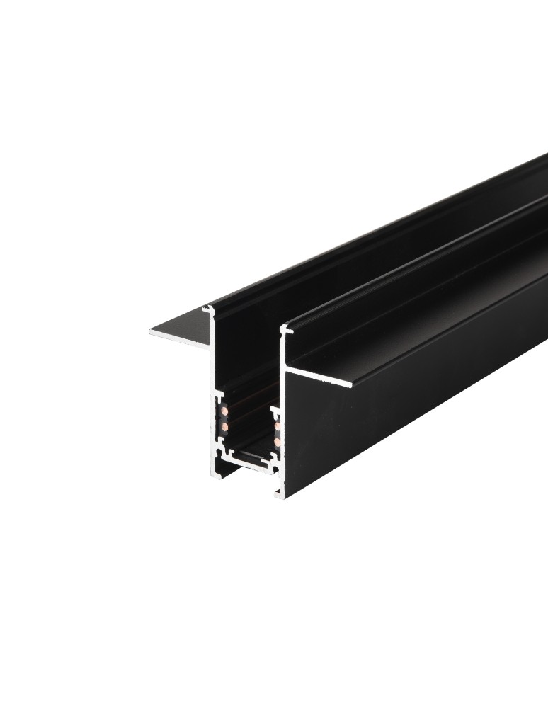 Szyny magnetyczne - Azzardo Szynoprzewód Magnetyczny MAGNETIC 52 GIPS 1m Czarny AZ4646 - produkt kolory-swiatla.pl 1