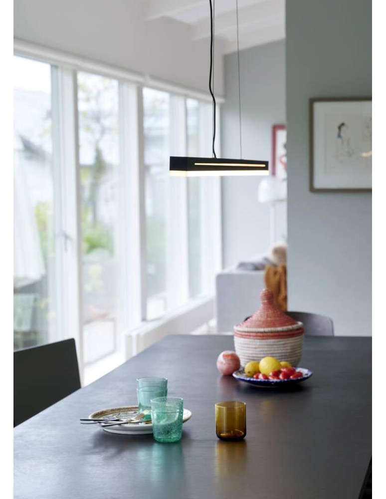 NORDLUX SKYLAR Lampa Wisząca LED Aluminium Czarny 2113003003 NORDLUX SKYLAR Lampa Wisząca LED Aluminium Czarny 2113003003