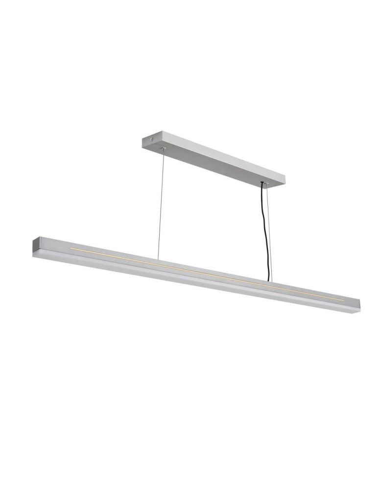Lampy wiszące nad wyspę - NORDLUX SKYLAR Lampa Wisząca LED Aluminium Aluminium 2113003029 - product kolory-swiatla.pl 2