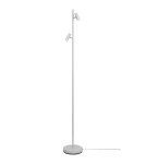 Lampy podłogowe do czytania - NORDLUX OMARI Lampa Podłogowa LED Metal Biały 2112254001 - product 1