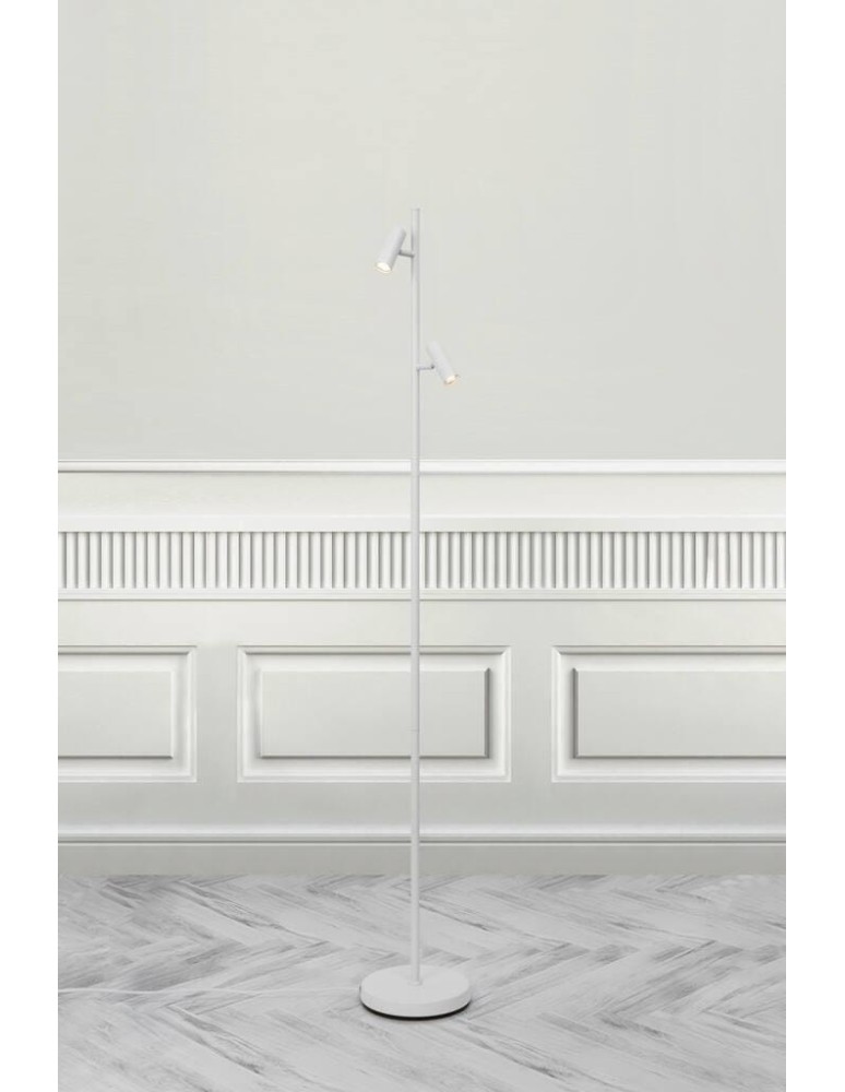 NORDLUX OMARI Lampa Podłogowa LED Metal Biały 2112254001