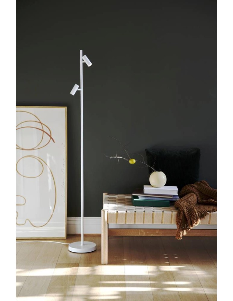 NORDLUX OMARI Lampa Podłogowa LED Metal Biały 2112254001