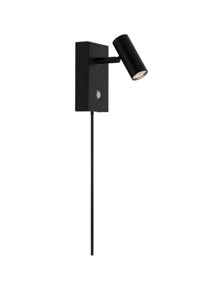 NORDLUX OMARI Lampa ścienna Kinkiet LED Metal Czarny 2112231003