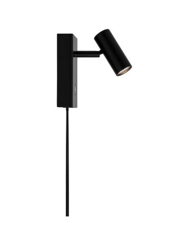 NORDLUX OMARI Lampa ścienna Kinkiet LED Metal Czarny 2112231003 - produkt 2