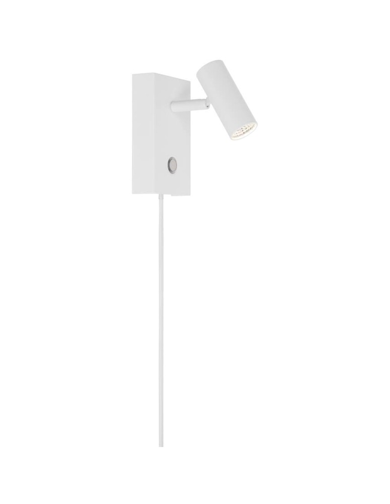 NORDLUX OMARI Lampa ścienna Kinkiet LED Metal Biały 2112231001
