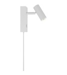 Kinkiety do sypialni - NORDLUX OMARI Lampa ścienna Kinkiet LED Metal Biały 2112231001 - product 2