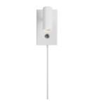 Kinkiety do sypialni - NORDLUX OMARI Lampa ścienna Kinkiet LED Metal Biały 2112231001 - product 3