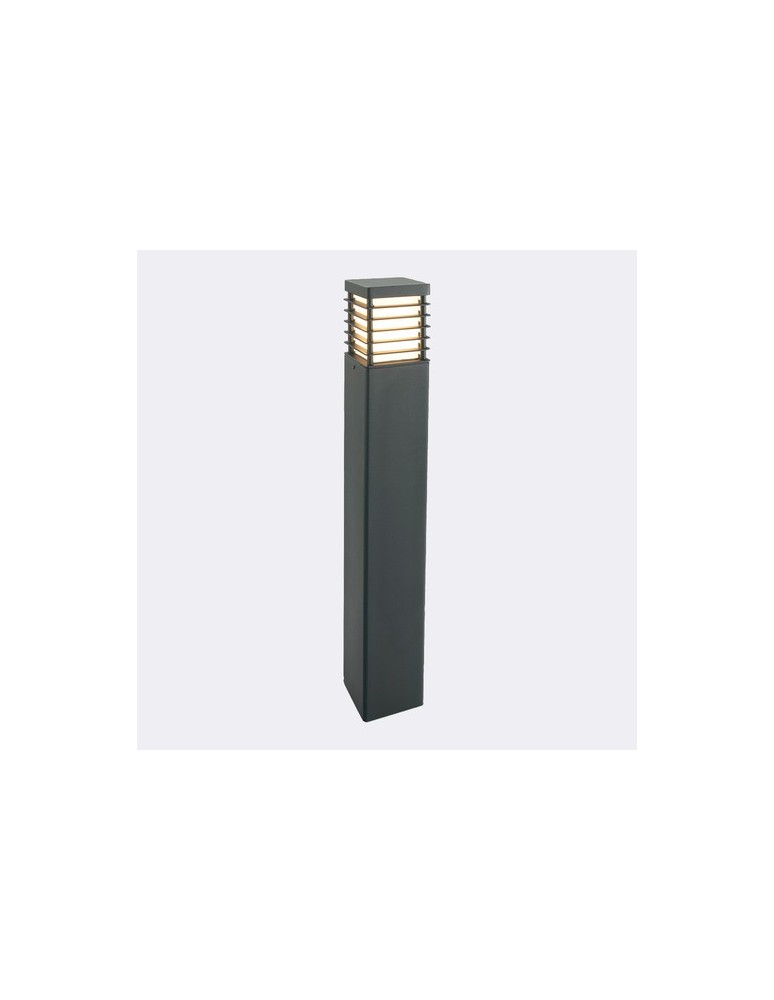 Lampy ogrodowe stojące - Norlys Halmstad 85cm LED Stojąca 10W 295lm 3000K IP65 Czarny 1482B - produkt kolory-swiatla.pl 1